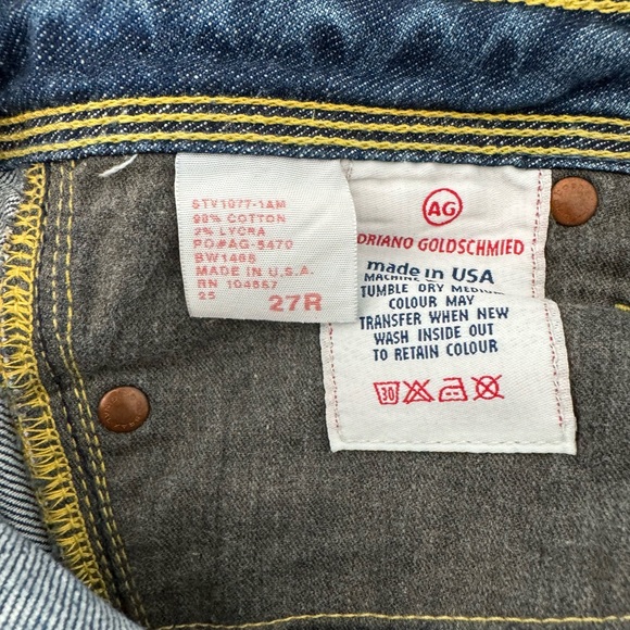 AG Adriano Goldschmidt Bootcut Jeans - size 27R - Picture 3 of 6